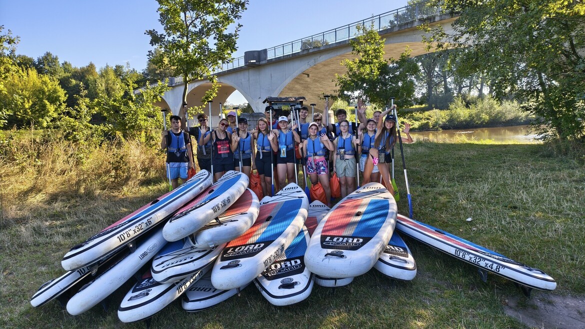 Paddleboardový kurz - 8. tř.