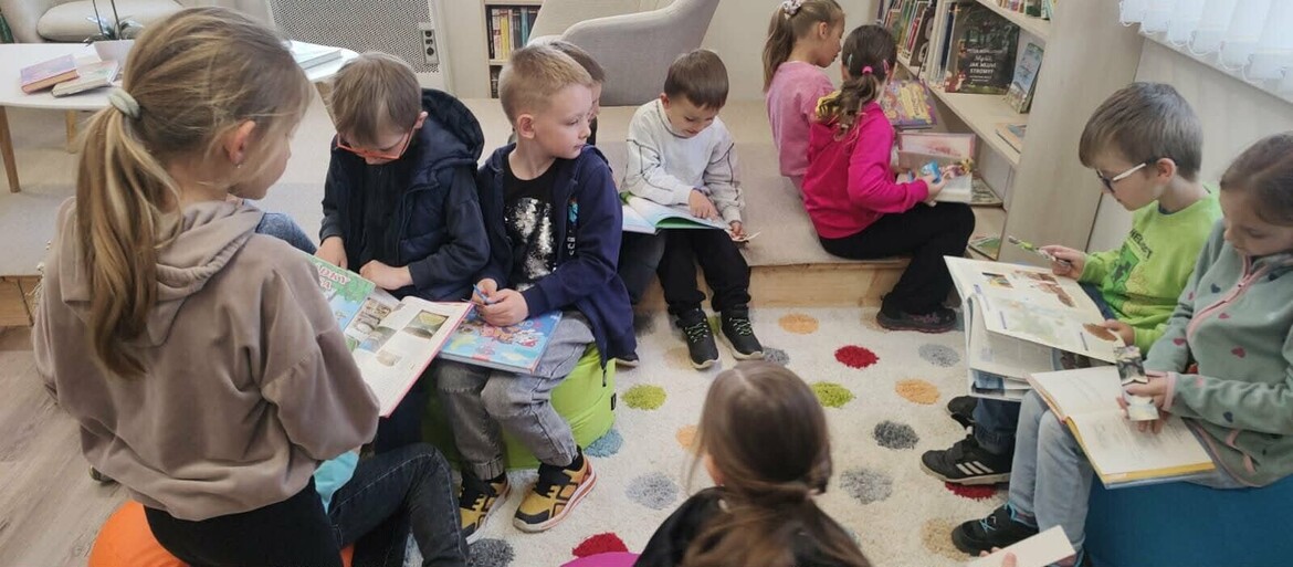 Návštěva knihovny  v Horní Rovni