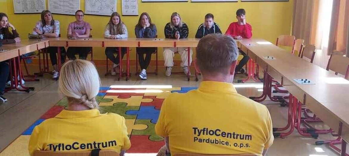 Tyflocentrum Pardubice - prožitkový seminář